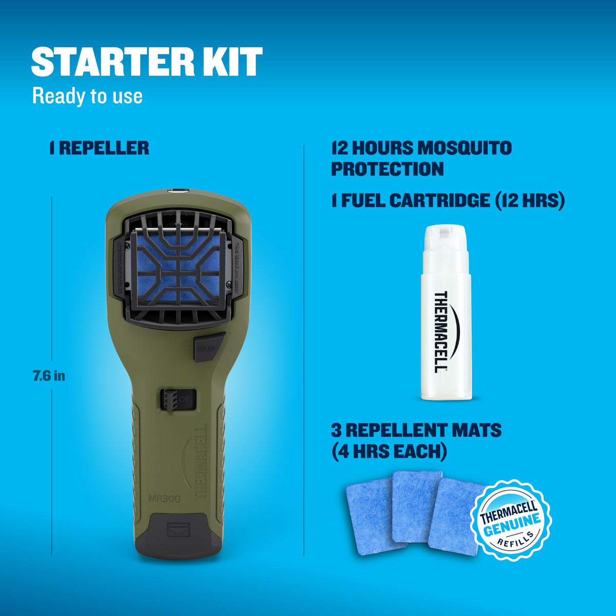 Fuel Powered Mosquito Repeller W43646