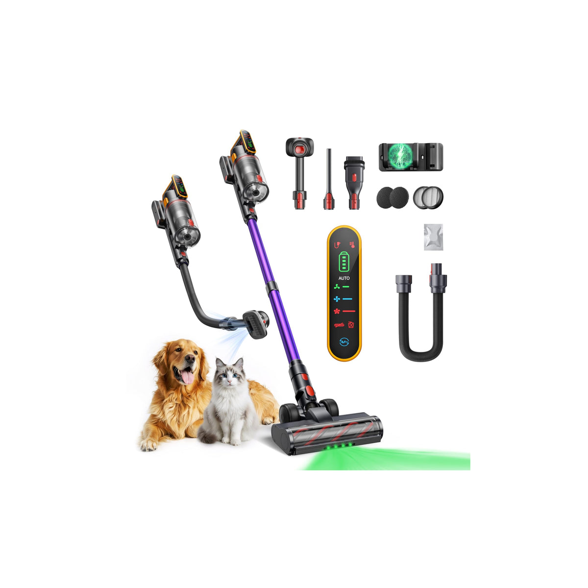 Cordless Stick Vacuum Cleaner 55KPa 650W I27216