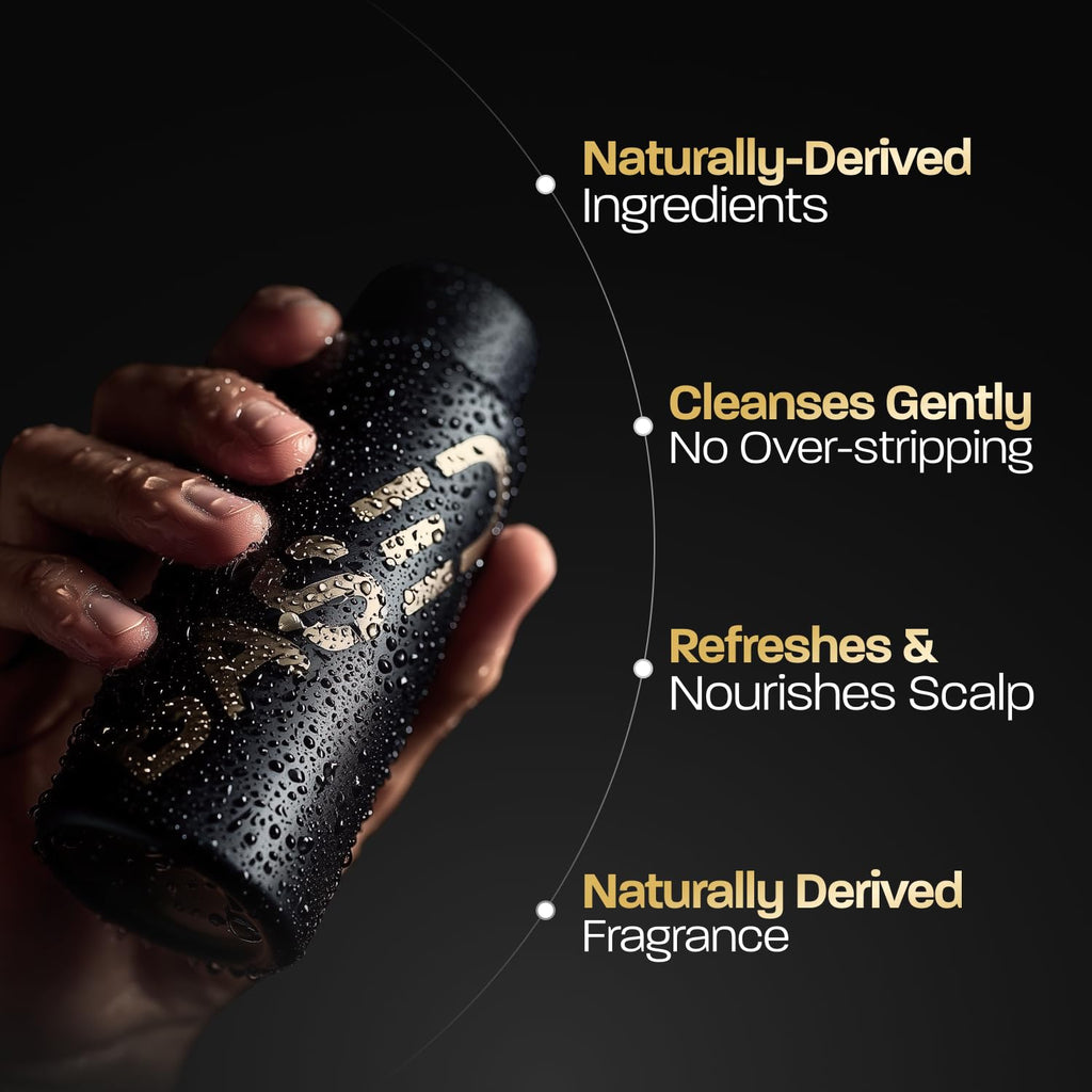 Shampoo, Conditioner & Leave-In Conditioner with Peppermint, Coconut & Avocado Oil D139