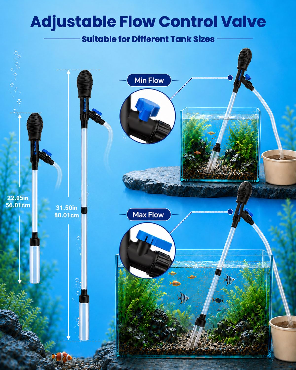 Aquarium Gravel Cleaner Kit X2831
