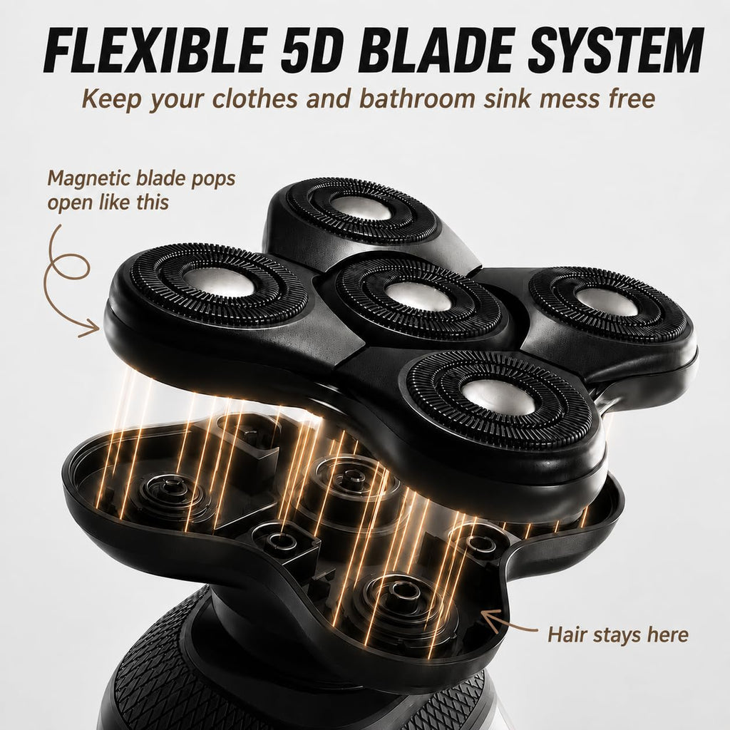 5 Head Replacement Blade for Electric Razor Shaver I659
