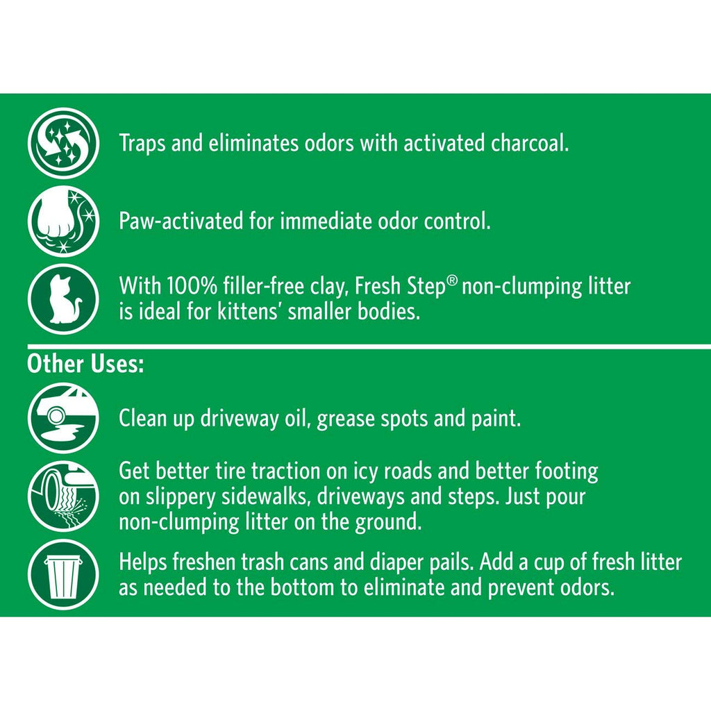 Non Clumping Cat Litter With 7-Day Odor Control, 14 lb. Bag Y648