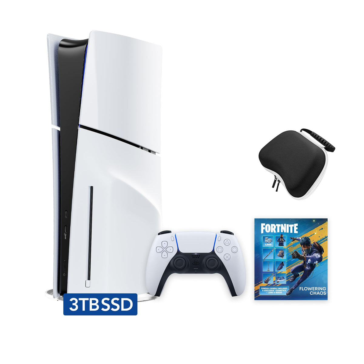 White 3TB Disc Edition Gaming Console R89142