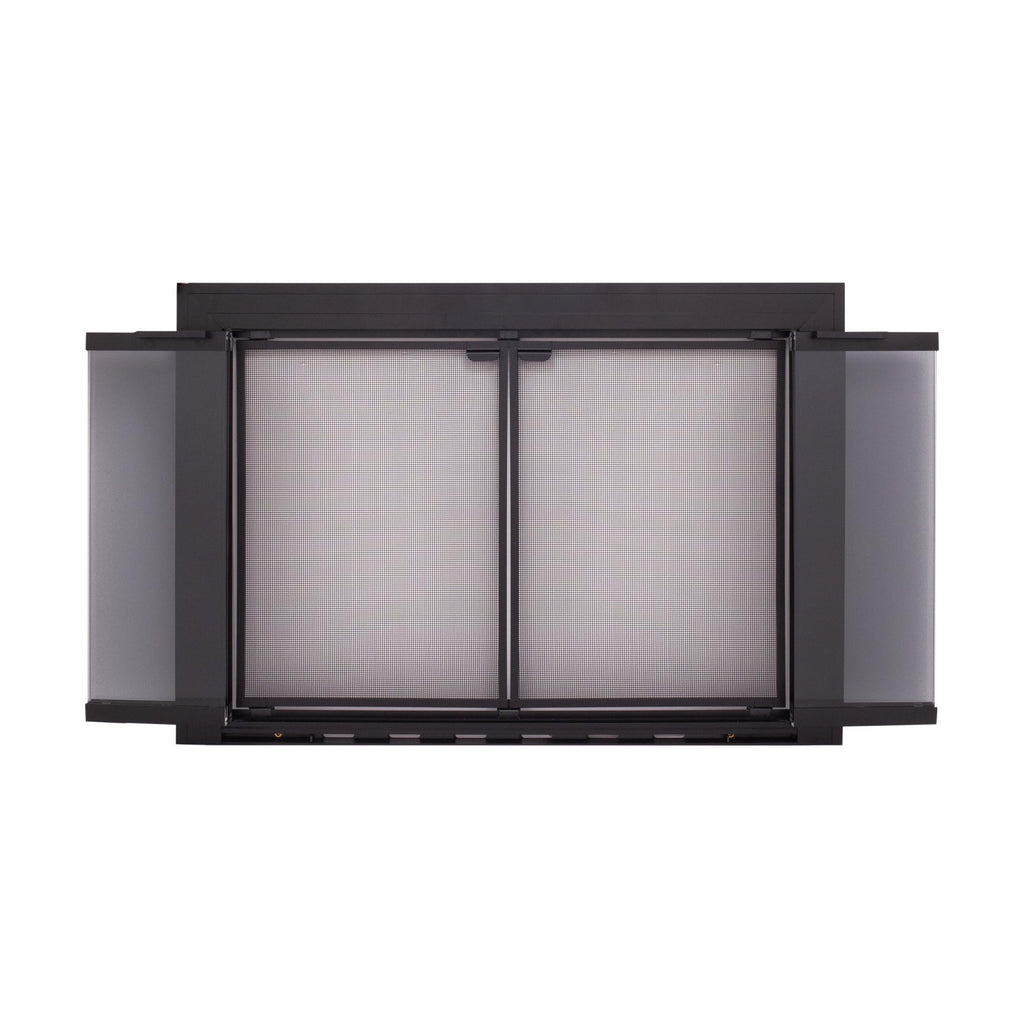 Aluminum Fireplace Glass Door H316
