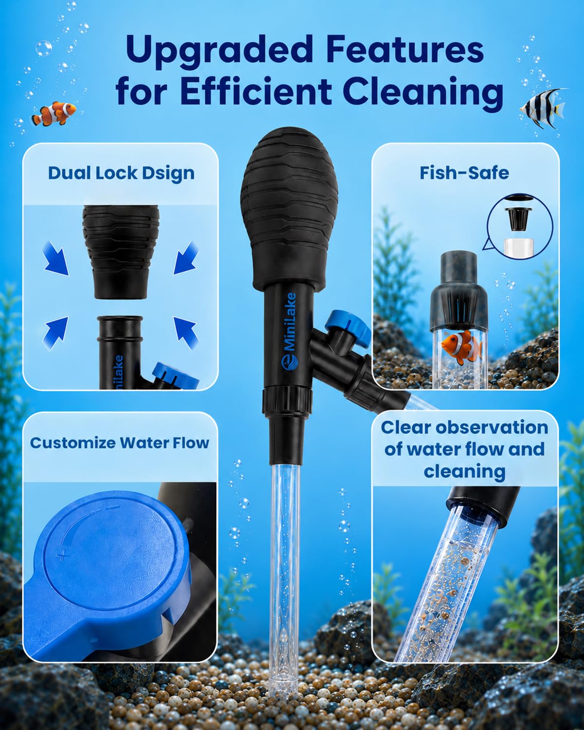 Aquarium Gravel Cleaner Kit X2831