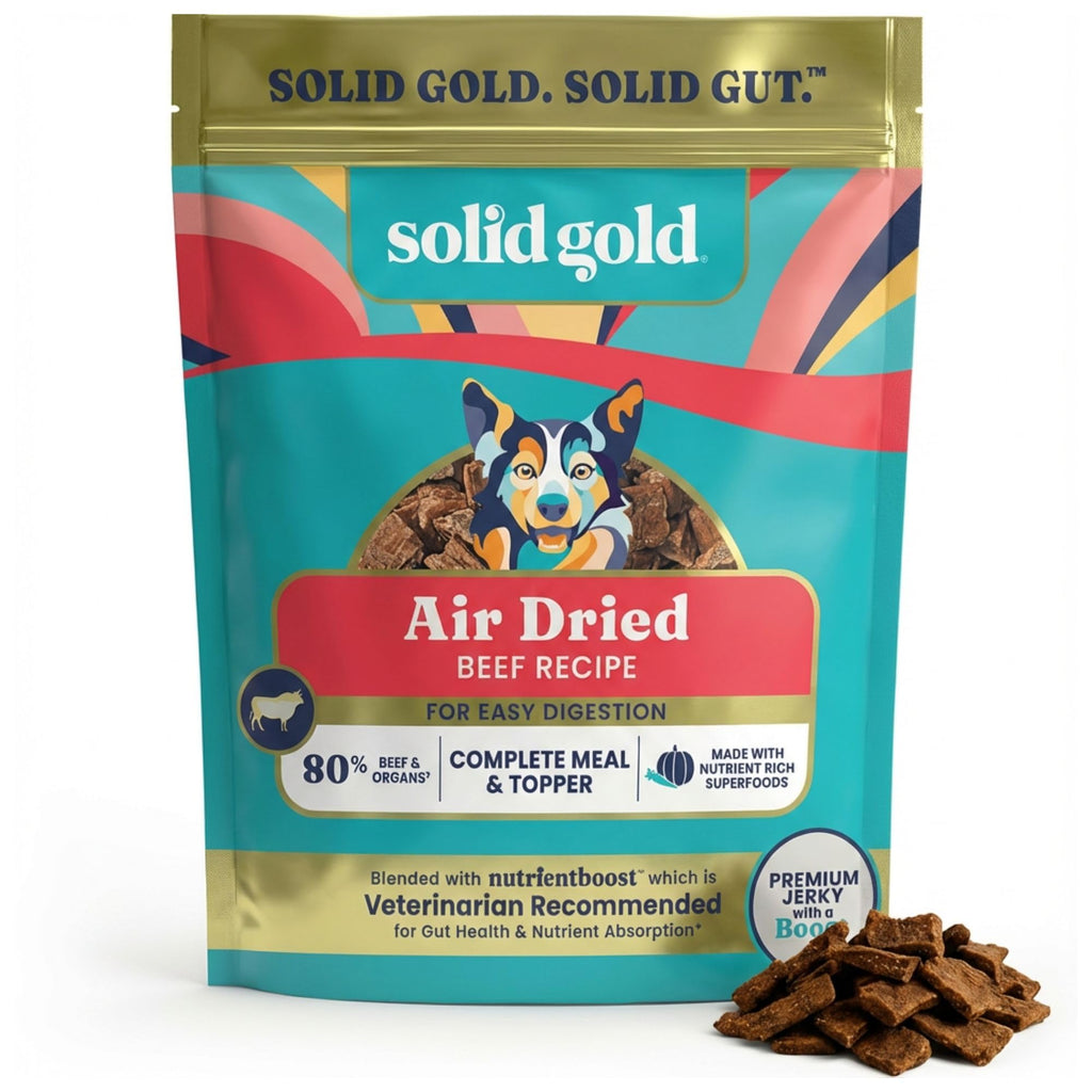Air Dried Dog Food Topper & Treats Beef 1lb S571529