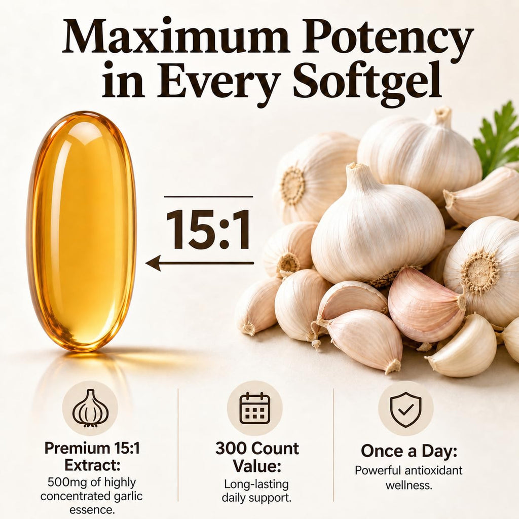 Odorless Aged Garlic Extract 300 Softgels P2132