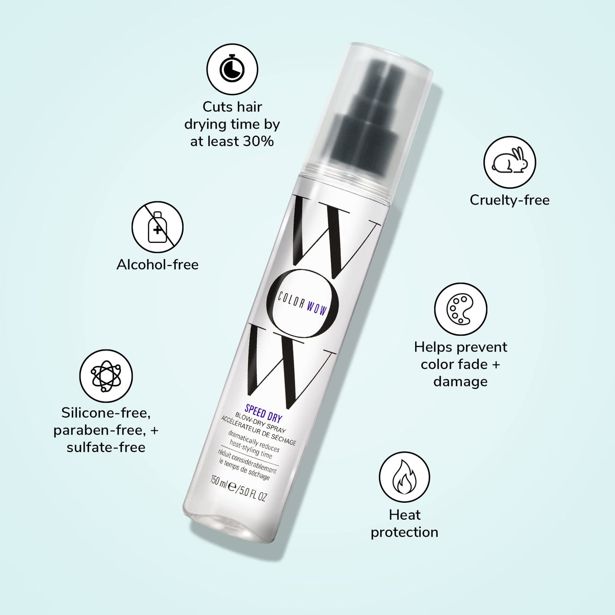 Blow Dry Heat Protectant Spray V2531