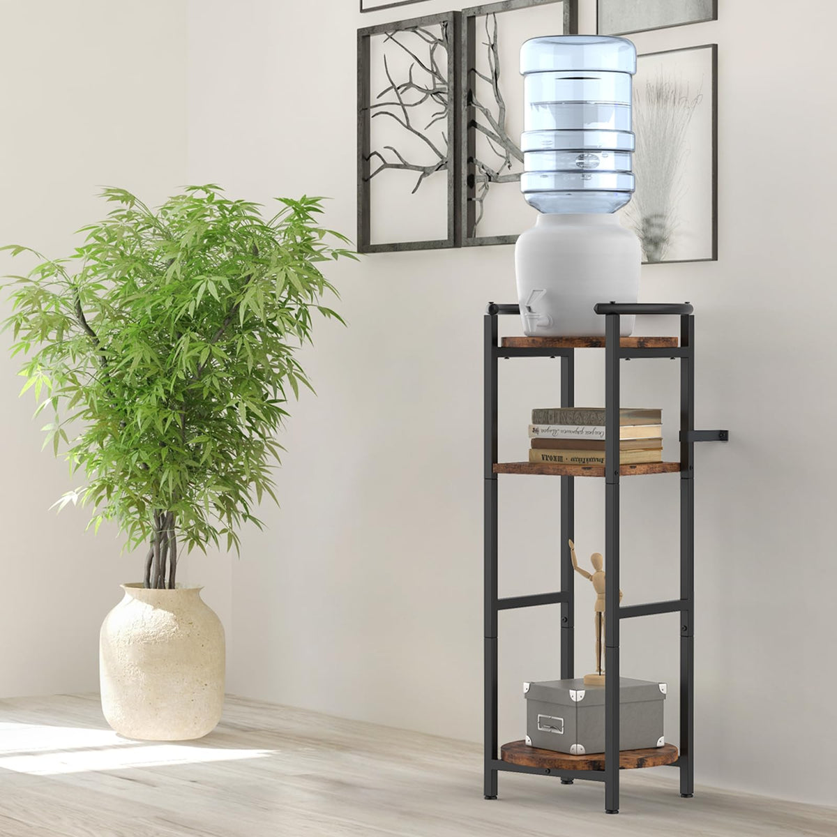 Wood Drink Dispenser Stand C957