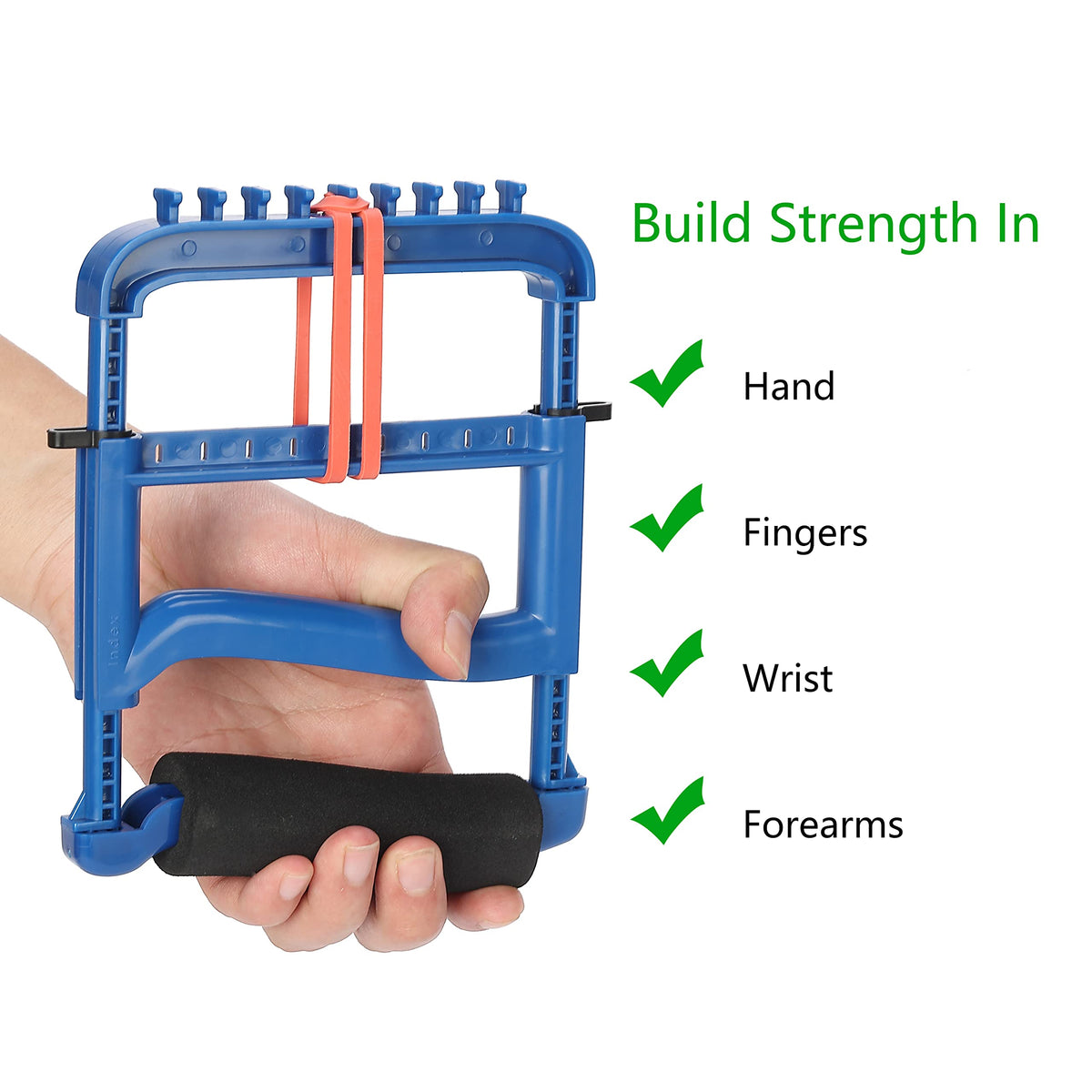 Hand Exerciser Grip Strengthener Blue U50748