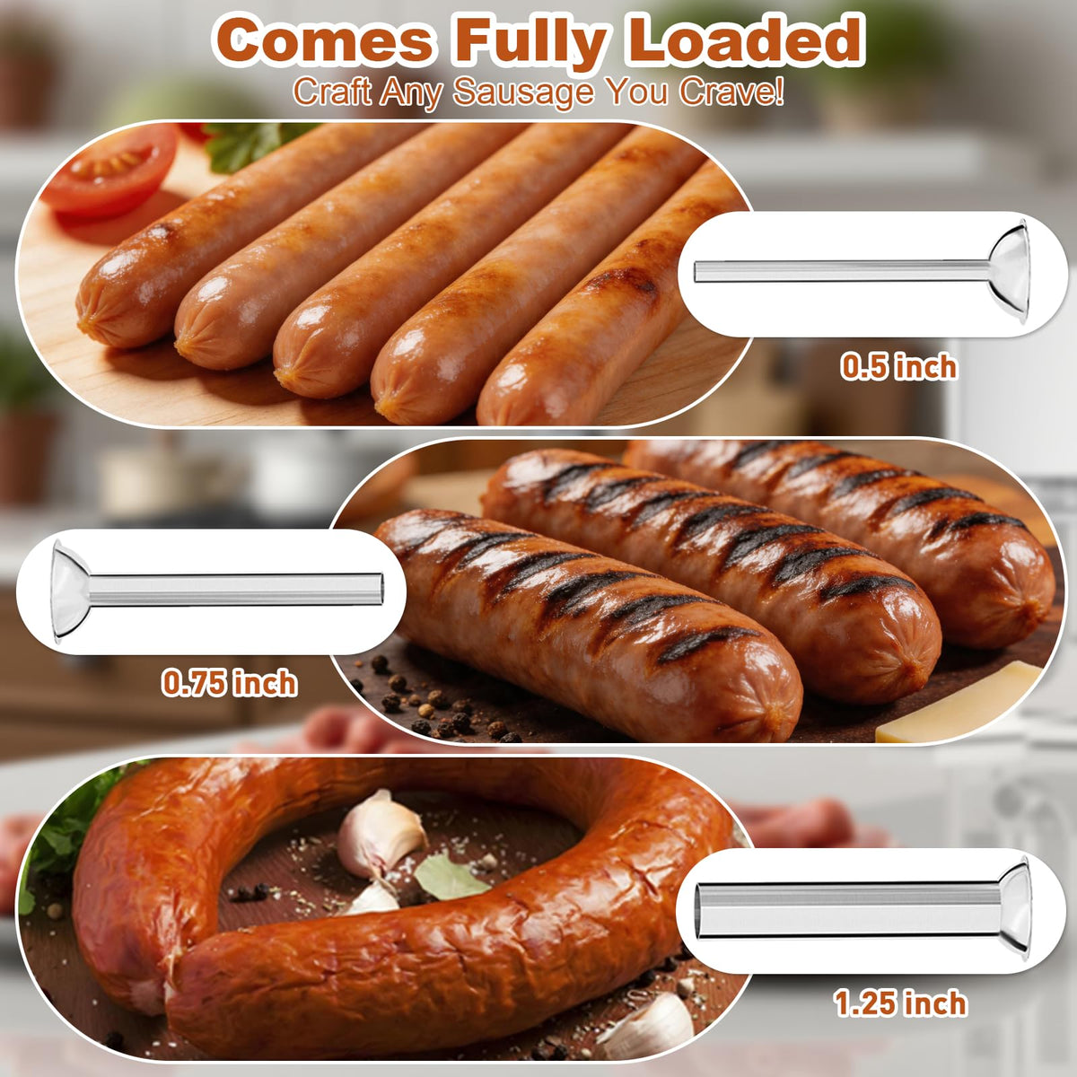 4 LB Vertical Electric Sausage Stuffer M960471