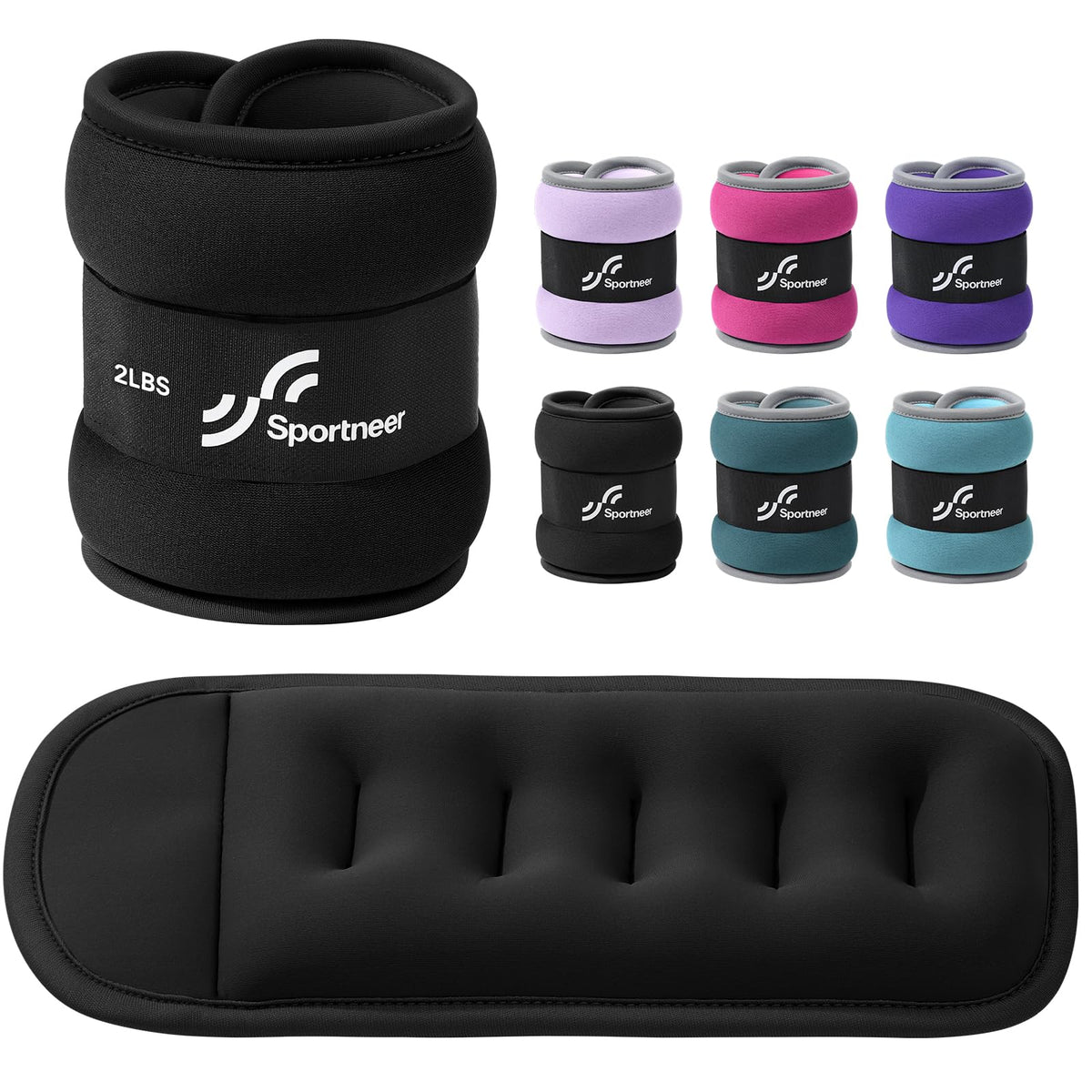 Ankle Wrist Weights Pair of 1/2/4/6/10 LBS Y12507