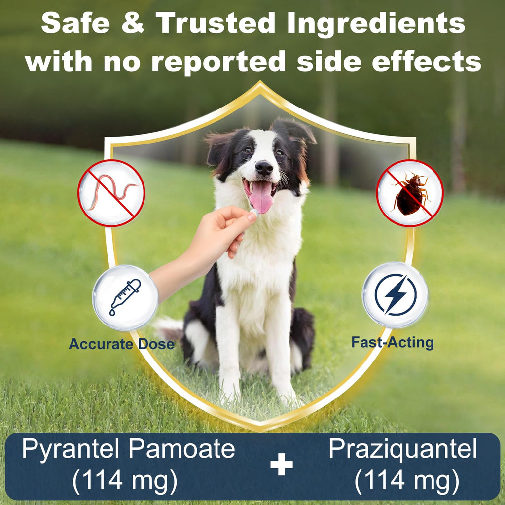 7-Way Dewormer for Dogs, 30 Tablets L369