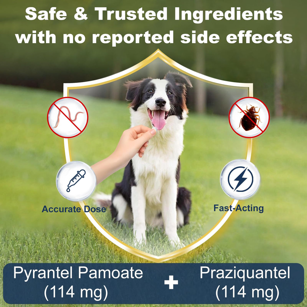 7-Way Dewormer for Dogs, 30 Tablets L369