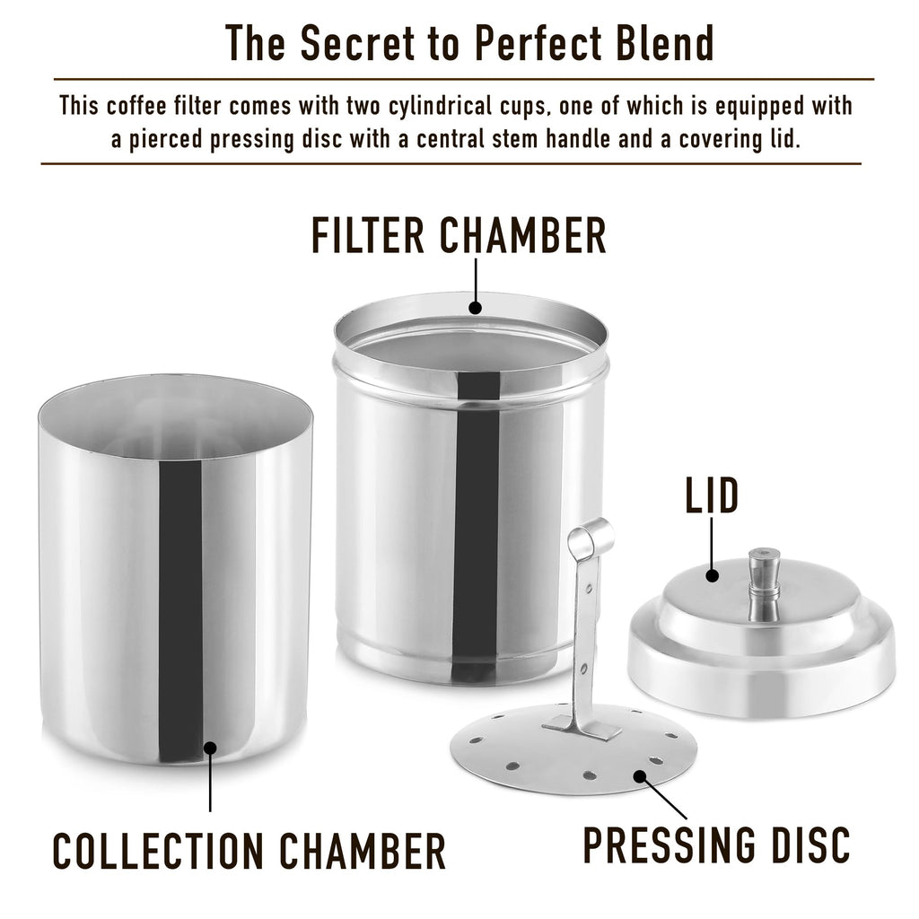 10 oz Stainless Steel Drip Coffee Maker I86690