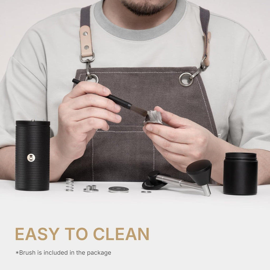 Manual Coffee Grinder with Conical Burr Portable Hand Coffee Grinder V614
