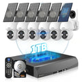 Solar Powered Wireless Security Camera System K957853