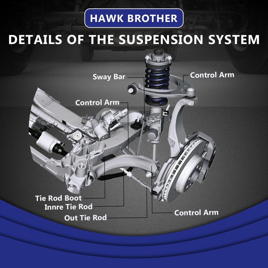 Front Lower Control Arm with Ball Joint Suspension Kit K600023