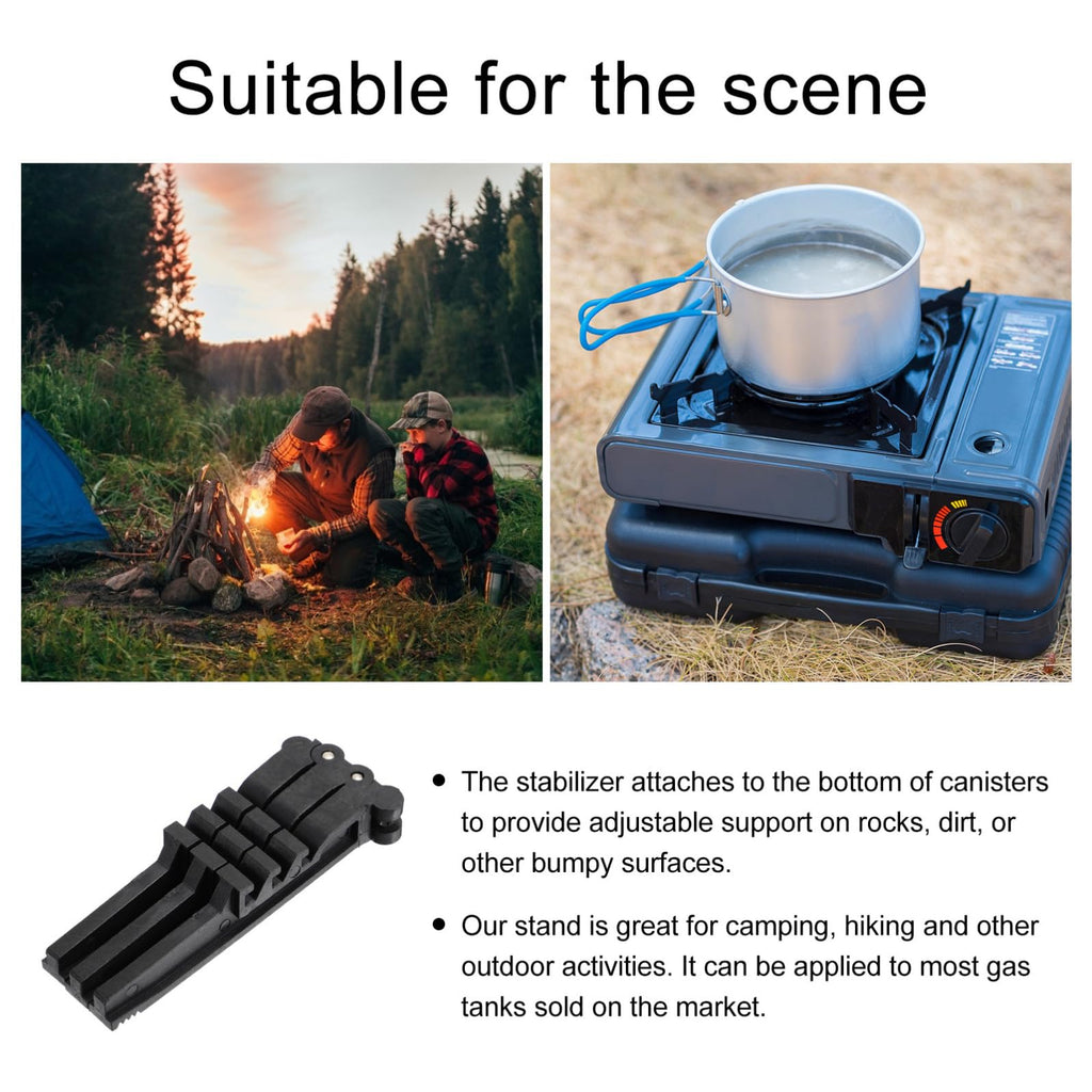 Folding Camping Stove Stand Tripod Fuel Can Stabilizer Y4398