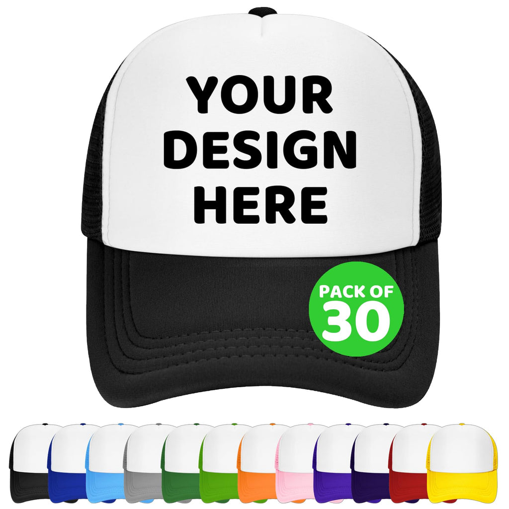 Custom Baseball Caps Trucker Hats S346