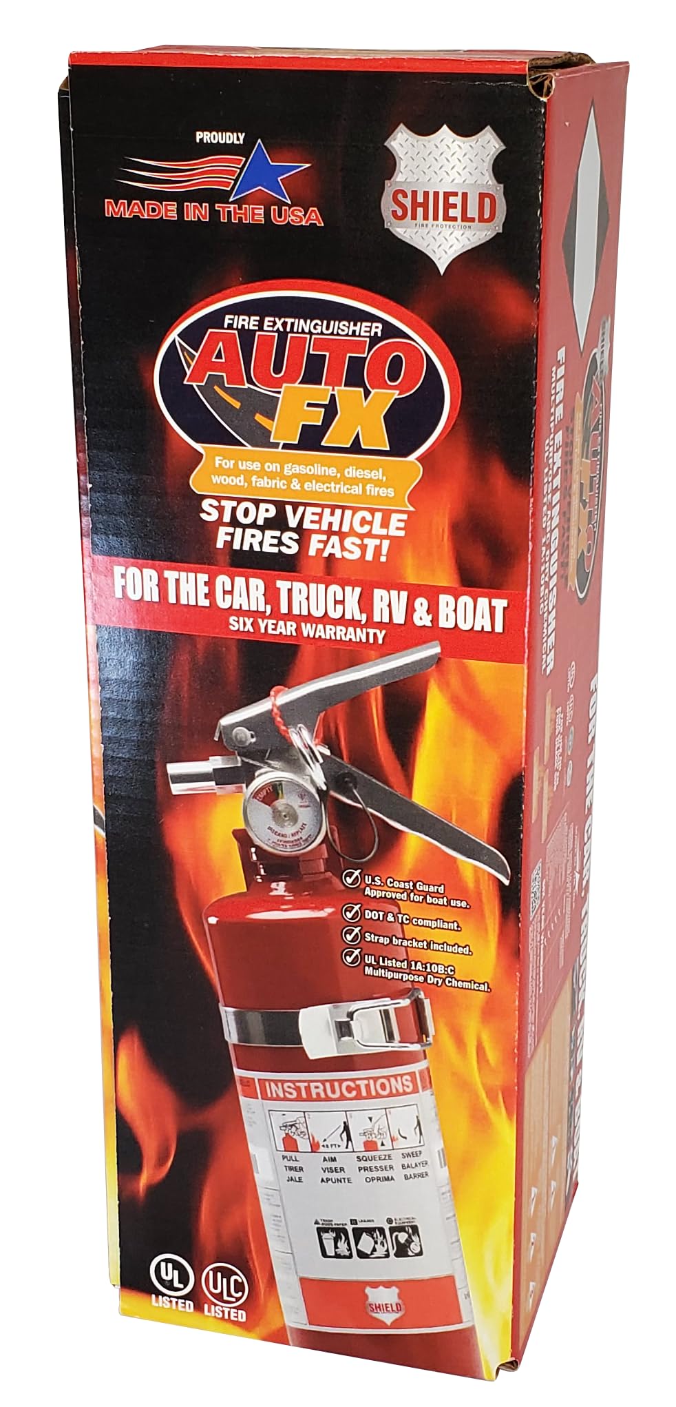 2.5lb 1A10BC Fire Extinguisher R1422