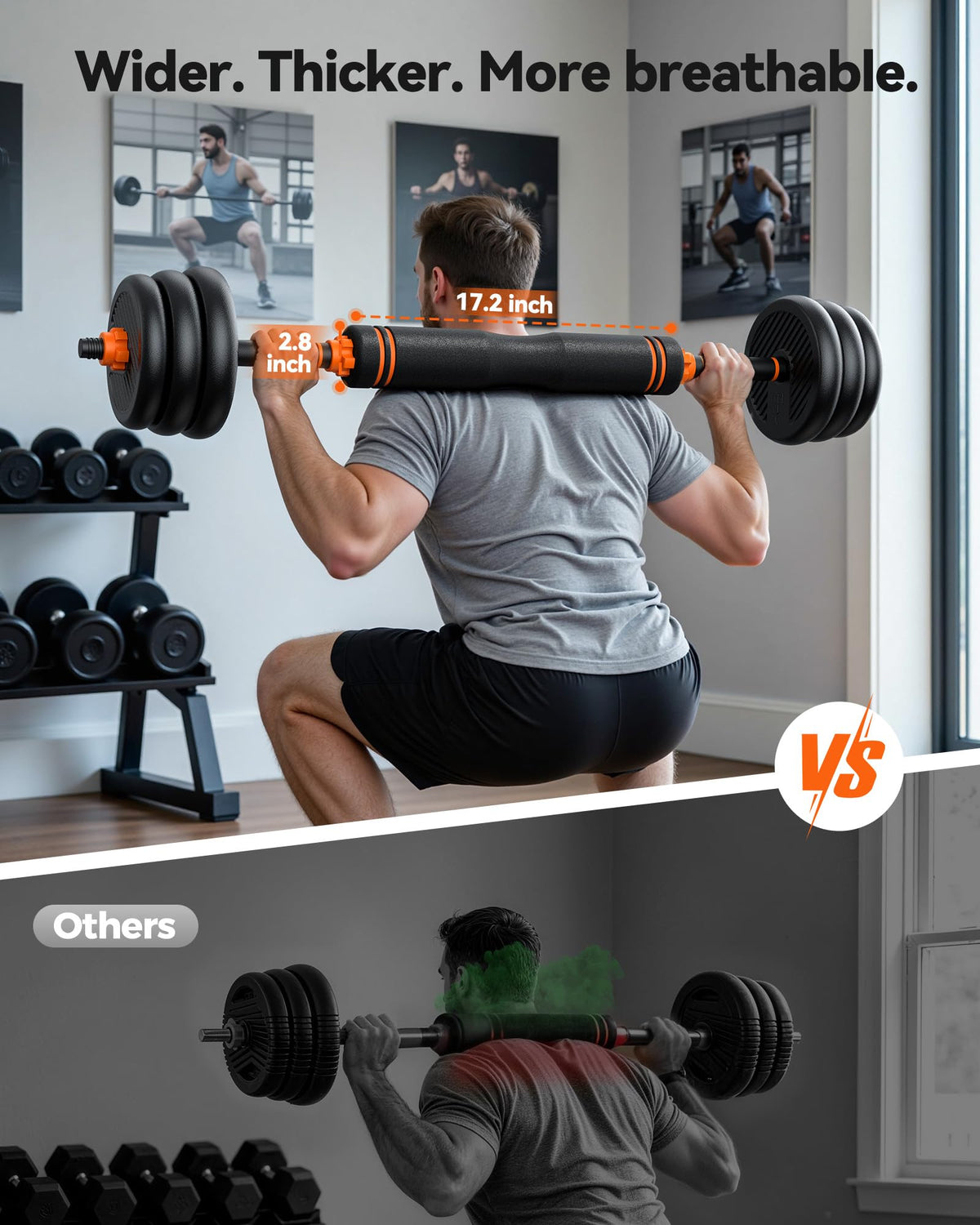 Adjustable Dumbbells Free Weight Set with Connector P1874