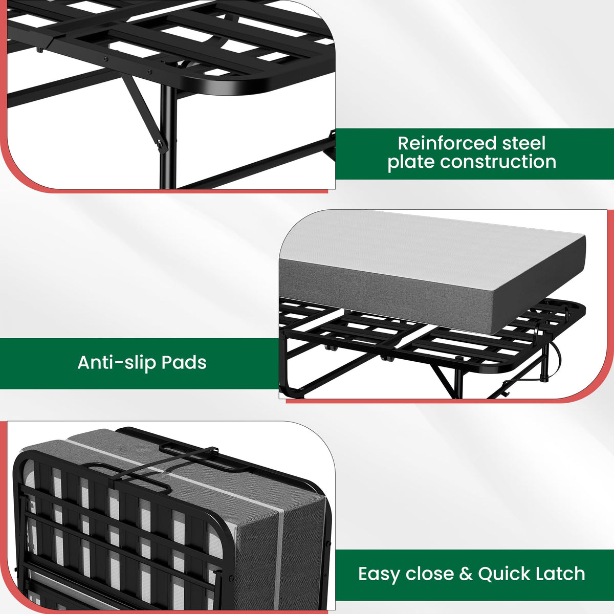 75"x38" Folding Bed Q82349