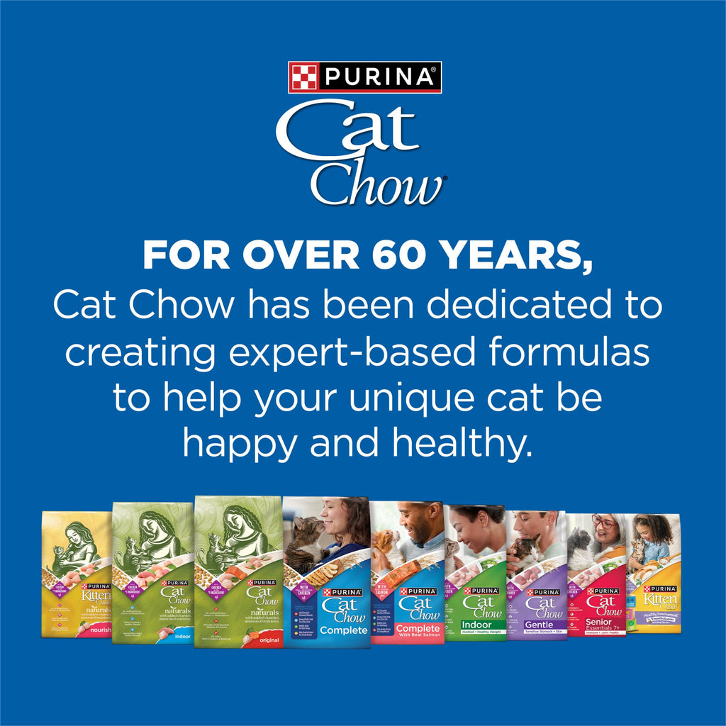 High Protein Dry Cat Food with Real Chicken 20 Pounds T711