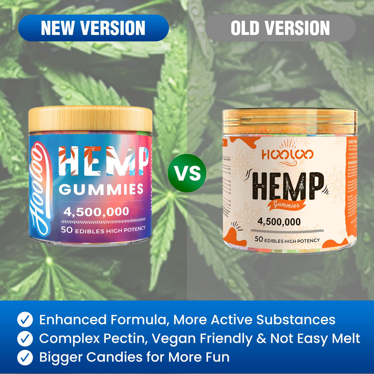 Hemp Gummies 6 Fruity Flavors I61627