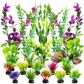 Artificial Aquarium Plants Green Plastic Fish Tank Decorations L638