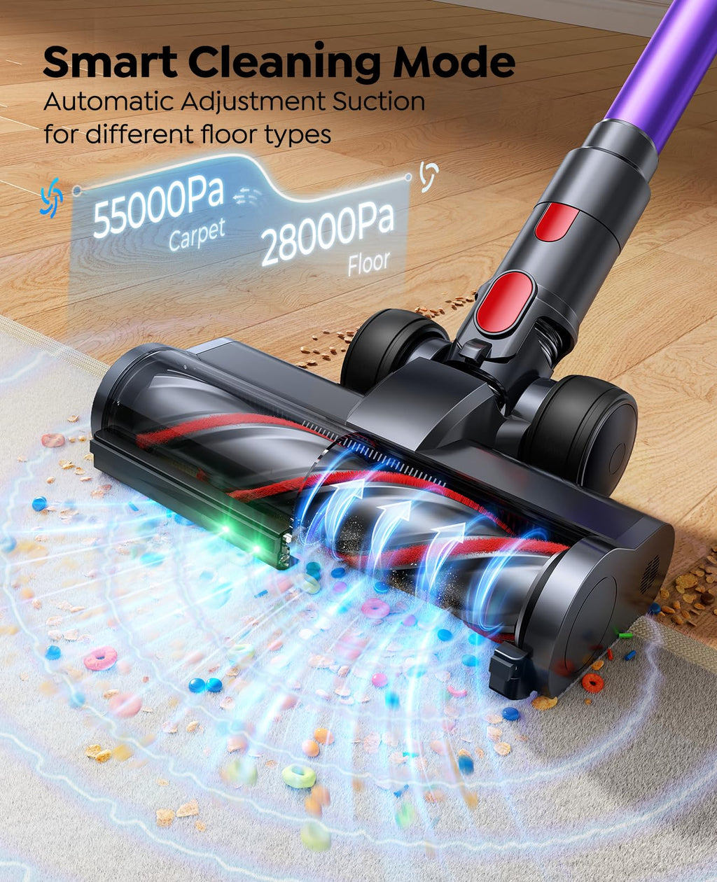 Cordless Stick Vacuum Cleaner 55KPa 650W I27216