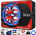 2000W 10 Inch Underseat Car Subwoofer and Amp Package M895412