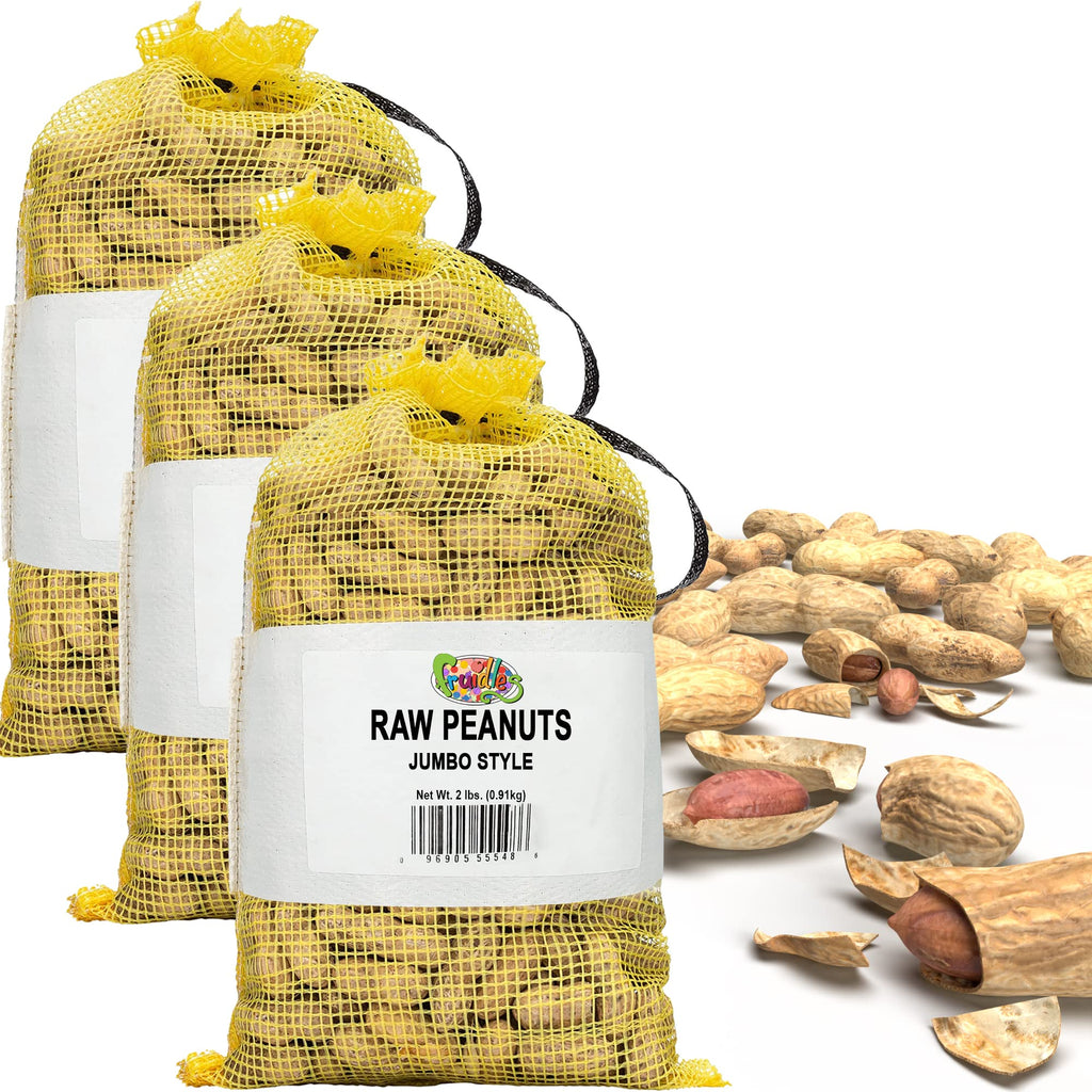 Raw Peanuts in Shell 2 Pound Bag (3-Pack) J89358