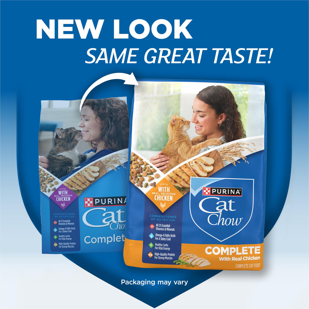 High Protein Dry Cat Food with Real Chicken 20 Pounds T711