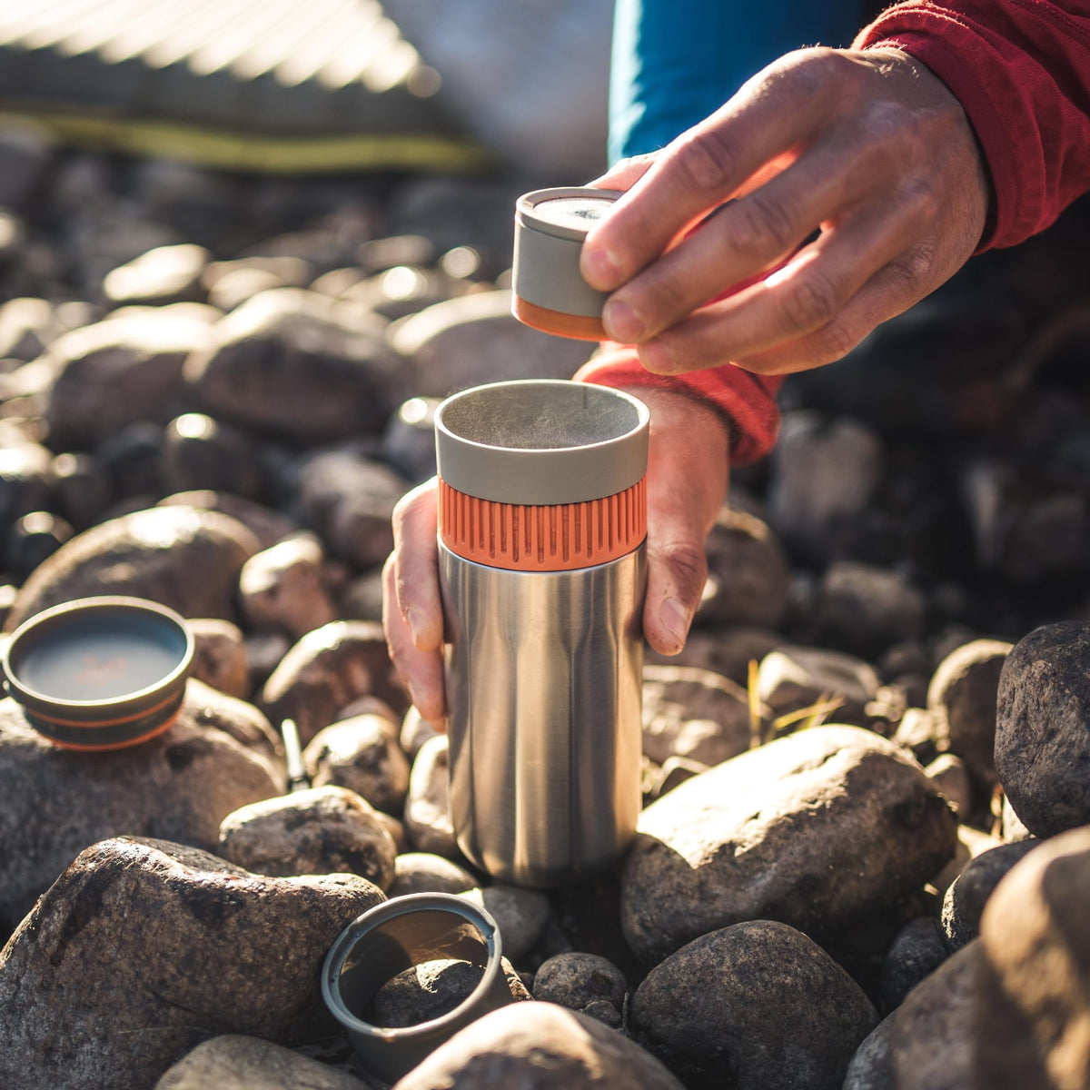 Portable Coffee Maker and Insulated Travel Mug, 10 fl oz V78213