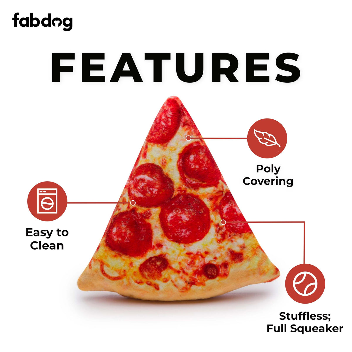 Pizza Pup Slice Toy J580171