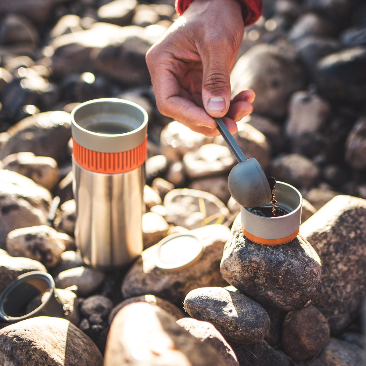 Portable Coffee Maker and Insulated Travel Mug, 10 fl oz V78213