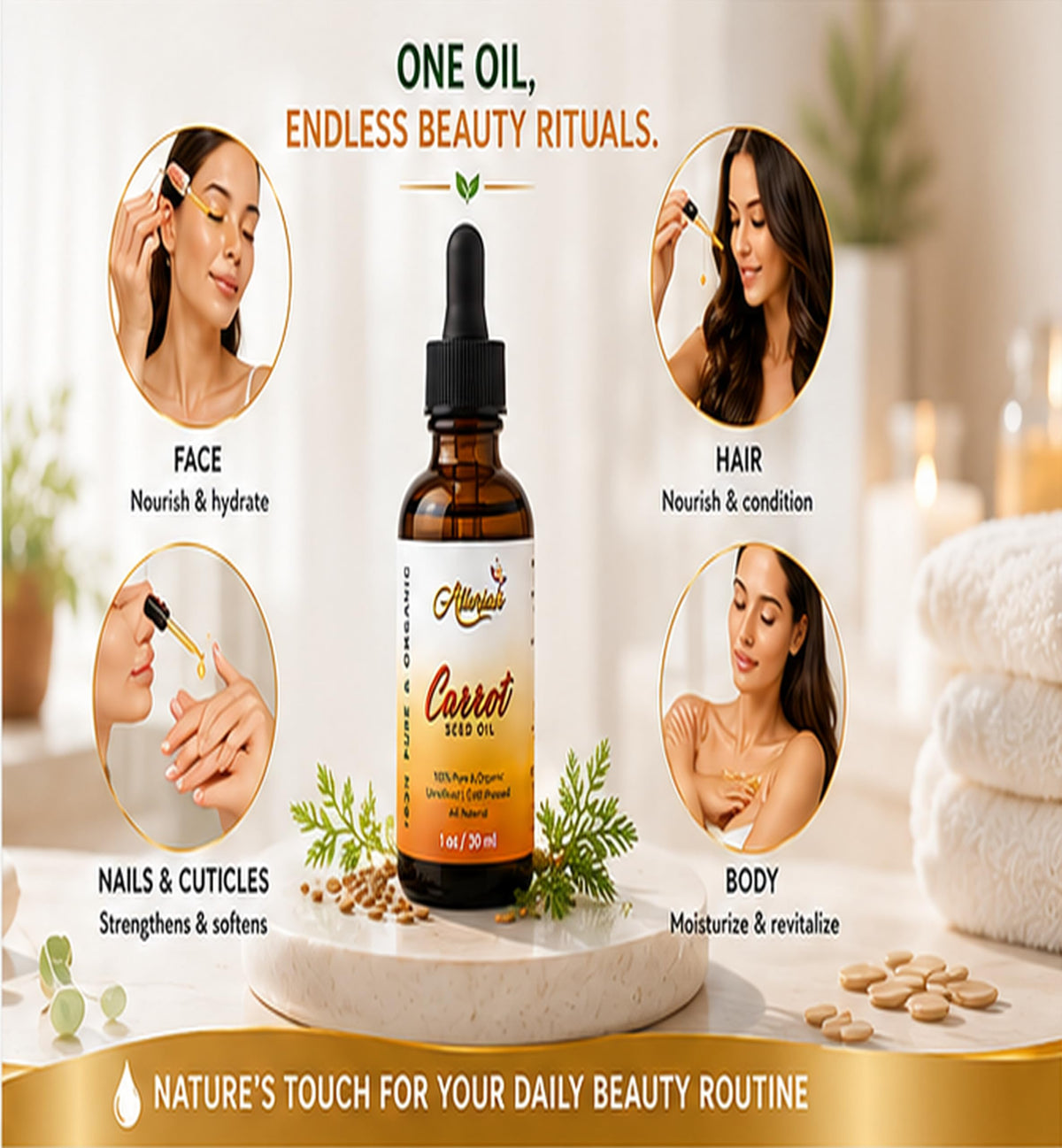 Carrot Seed Oil 1 Oz X841244