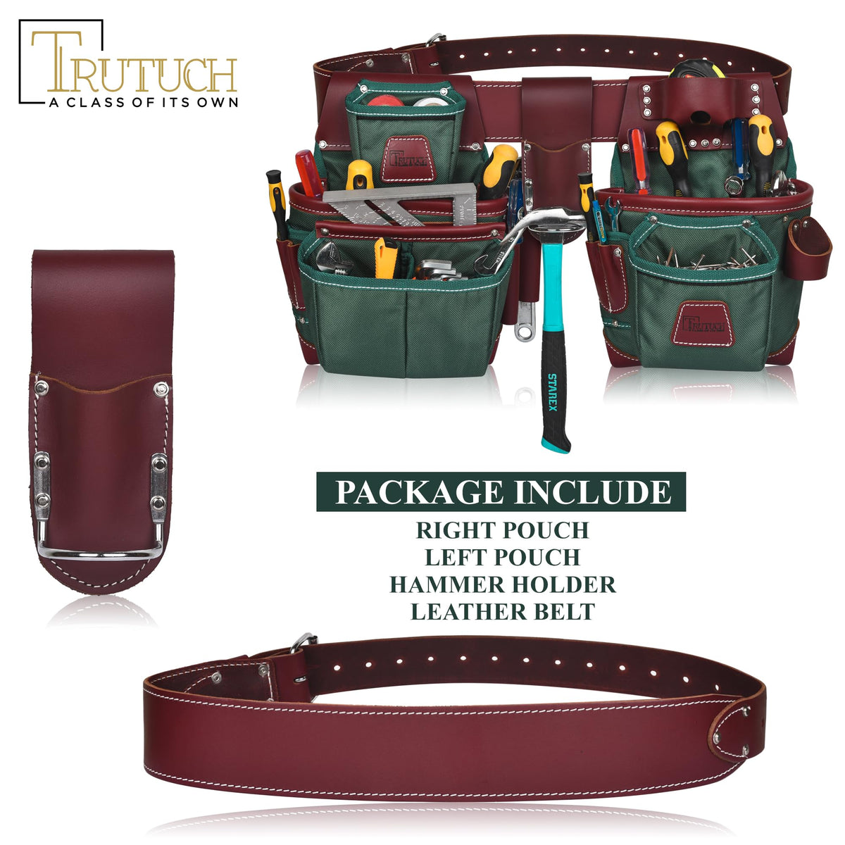 Nylon and Leather Tool Belt S741459