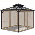 10x12 4-Panel Mosquito Netting Sidewall with Zipper C936