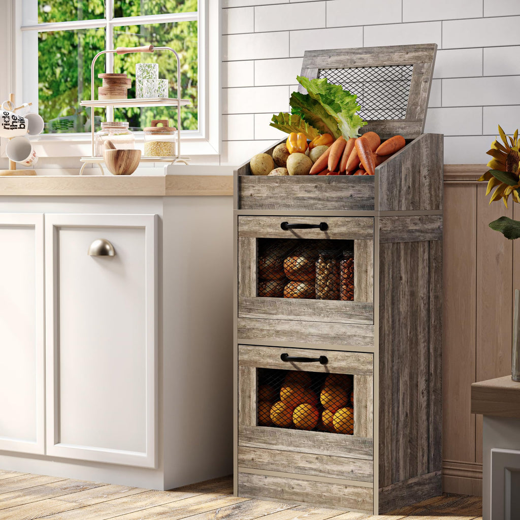 Potato Storage Bin with Lid N396955