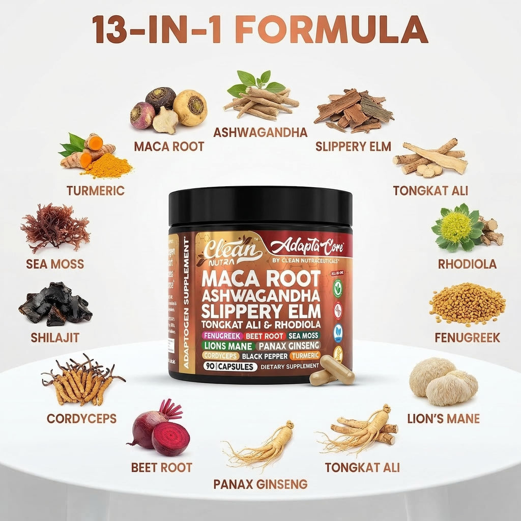 Organic Maca Root Capsules 90 Pills I104247