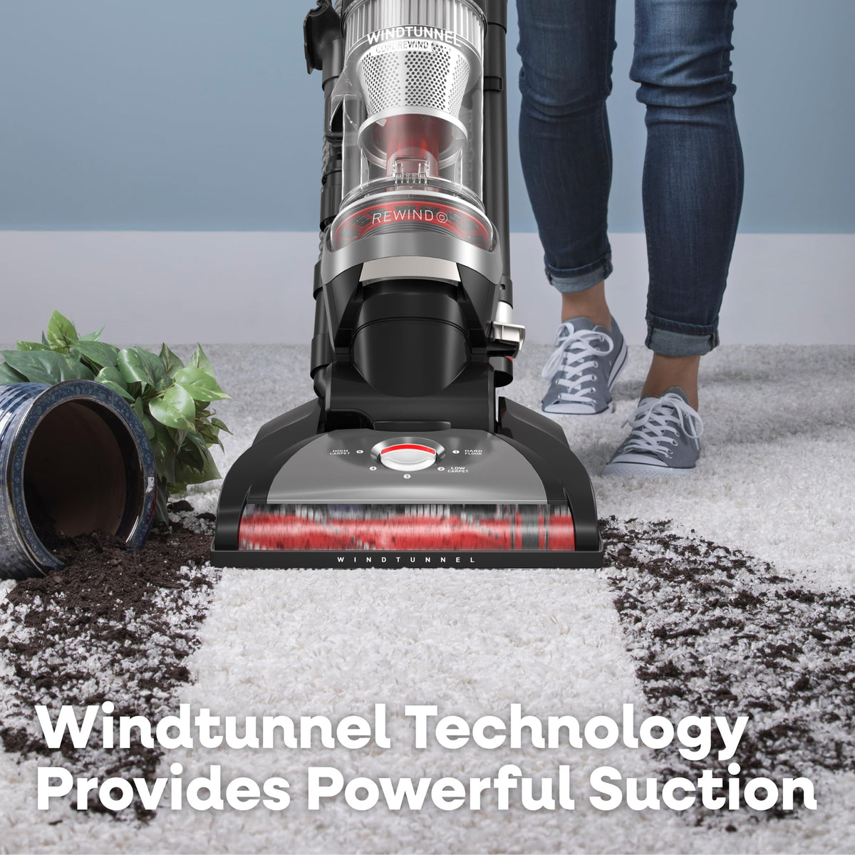 Bagless Upright Vacuum Cleaner S5654