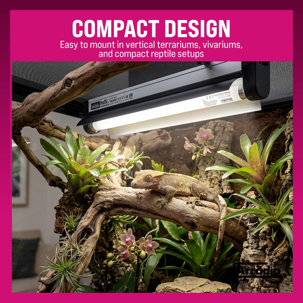 22.5" 24 Watts 6% UVB Reptile Light Fixture Kit Q523