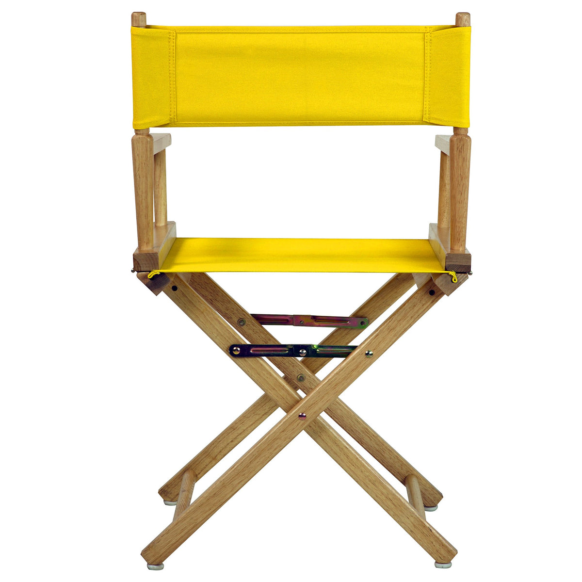 Director's Chair Natural Frame Gold Canvas I92012