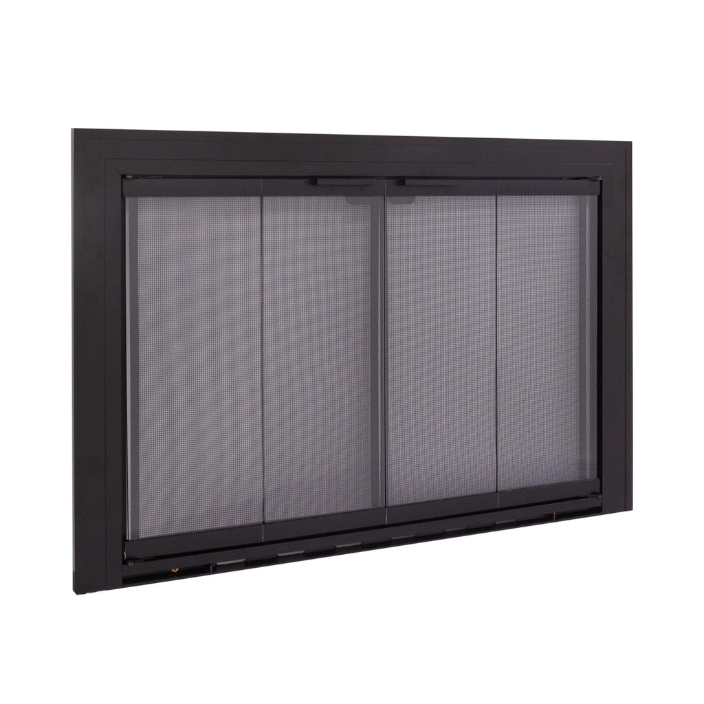Aluminum Fireplace Glass Door H316