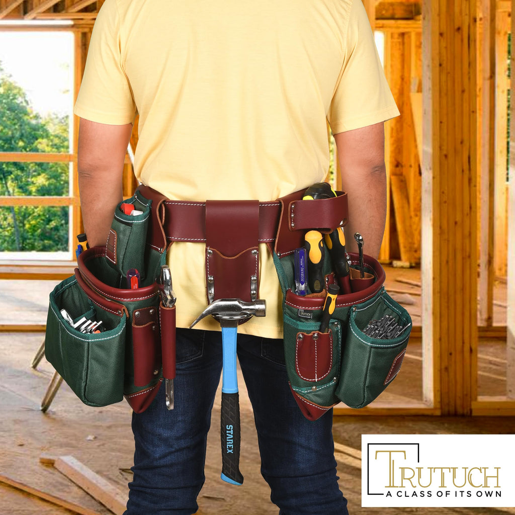 Nylon and Leather Tool Belt S741459