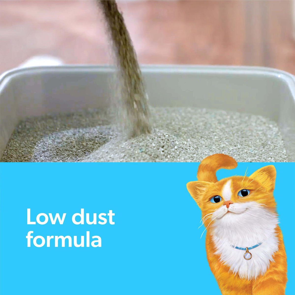 Multi Cat Clumping Cat Litter with Ammonia Block Tech 14 lb X4471
