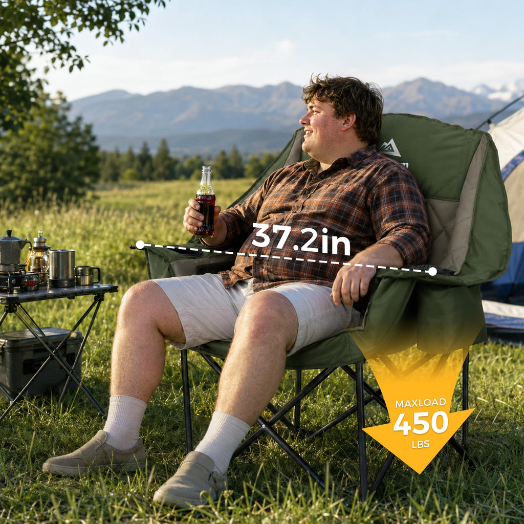 Oversized Camping Chairs 2 Pack D5304
