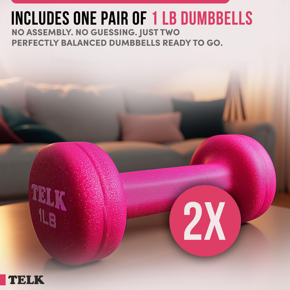 Neoprene Dumbbells Set of 2 N475494